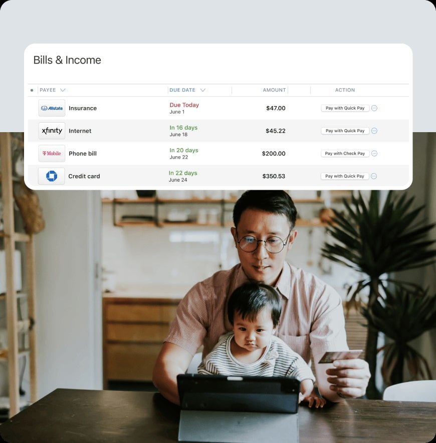 quicken bill manager