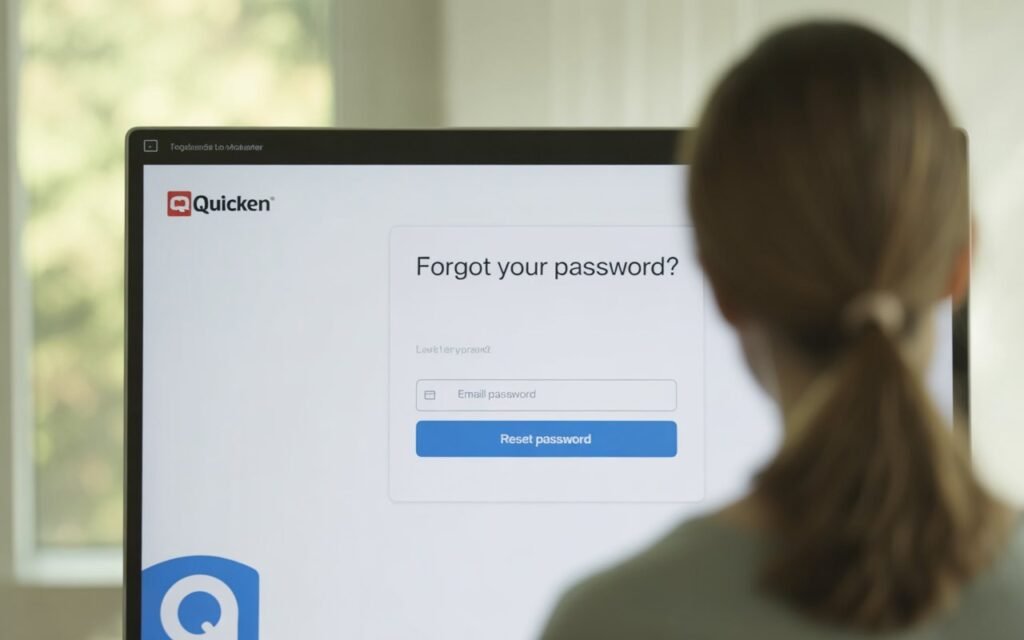 Forgot Quicken Password