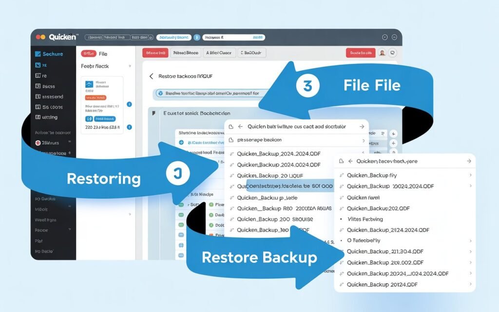 Restore a Backup in Quicken